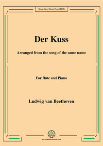Beethoven-Der Kuss,for Flute and Piano