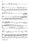 Beethoven-Violin Sonata No.2 in A Major,Op.12 No.2,for Violin and Piano