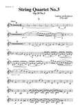 Beethoven-String Quartet No.3 in D Major,Op.18 No.3