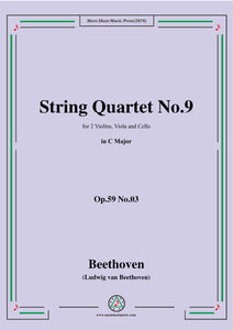 Beethoven-String Quartet No.9 in C Major,Op.59 No.3