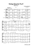 Beethoven-String Quartet No.9 in C Major,Op.59 No.3