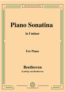 Beethoven-Piano Sonatina