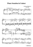 Beethoven-Piano Sonatina