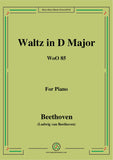 Beethoven-Waltz WoO 85