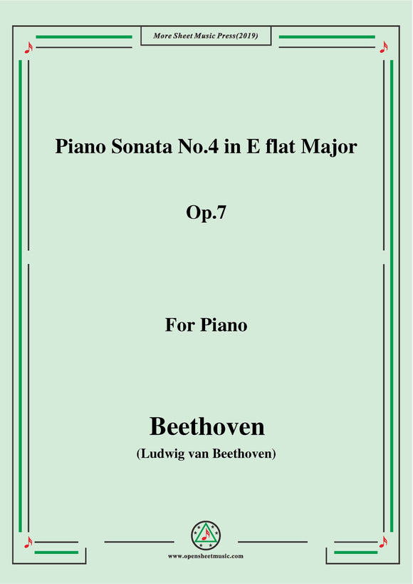 Beethoven-Piano Sonata No.4