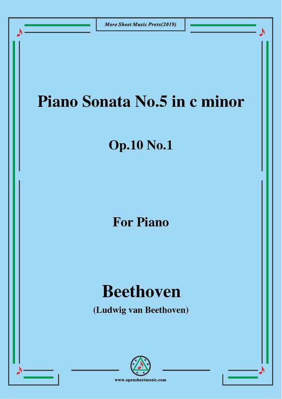 Beethoven-Piano Sonata No.5,Op.10 No.1