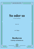 Beethoven-So oder so,WoO 148