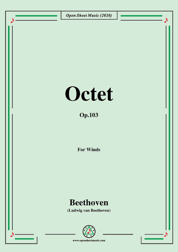 Beethoven-Octet in E flat Major,Op.103