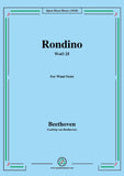 Beethoven-Rondino in E flat Major,WoO 25