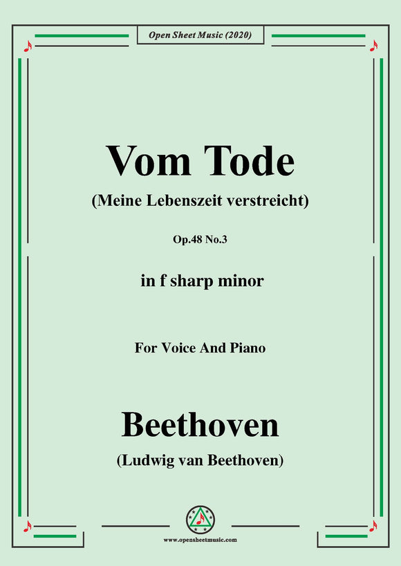 Beethoven-Vom Tode