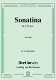 Beethoven-Sonatina,WoO 44a,in C Major,for two Mandolins