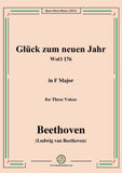 Beethoven-Gluck zum neuen Jahr,WoO 176,in F Major