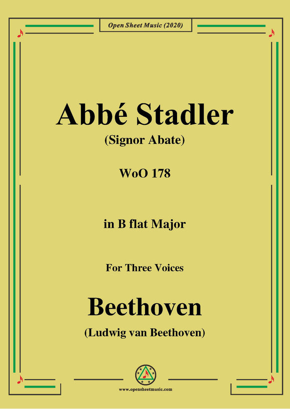 Beethoven-Abbé Stadler