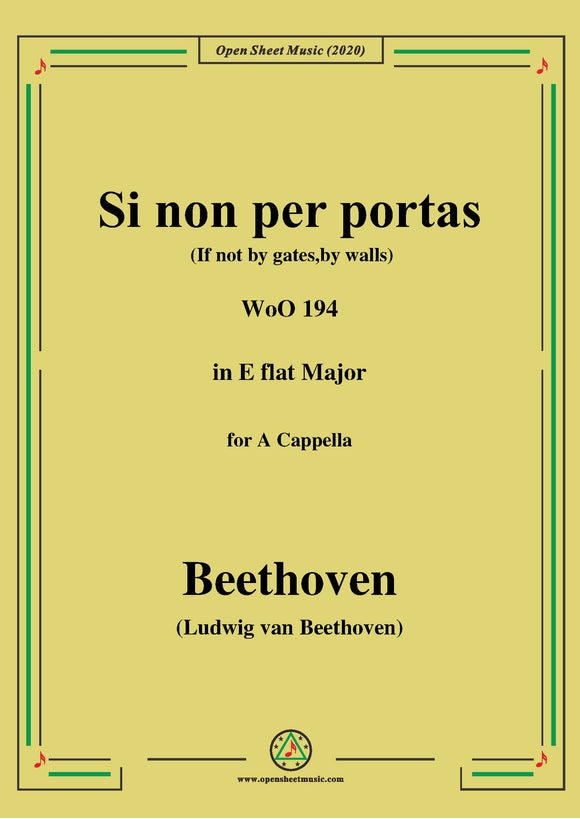 Beethoven-Si non per portas