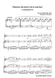 Bellini-Finestra che lucevi,for Flute and Piano