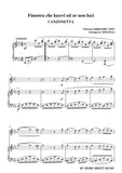 Bellini-Finestra che lucevi,for Violin and Piano
