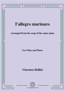Bellini-L'allegro marinaro,for Flute and Piano