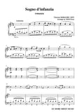 Bellini-Sogno d'infanzia,for Cello and Piano