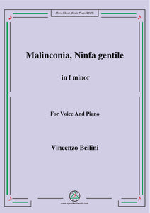 Bellini-Malinconia,Ninfa gentile