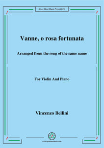 Bellini-Vanne,o rosa fortunata