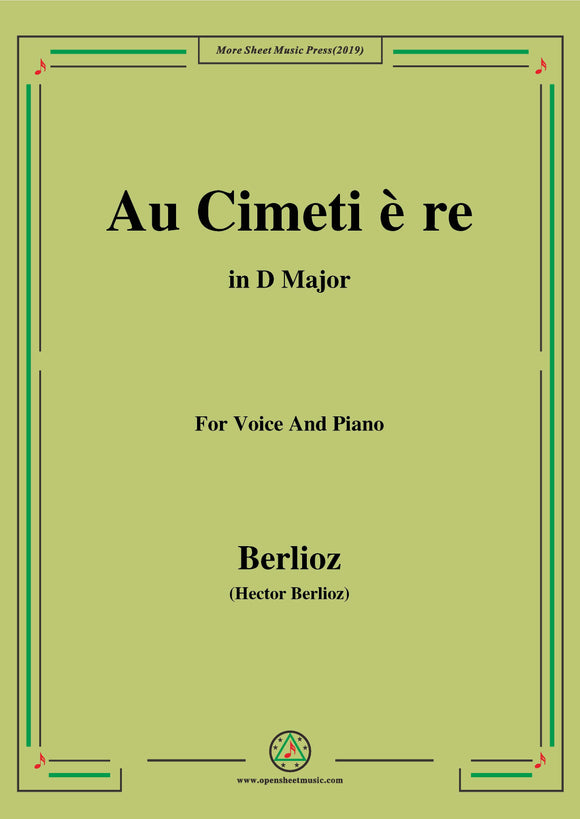 Berlioz-Au Cimetière