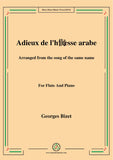 Bizet-Adieux de l'hôtesse arabe