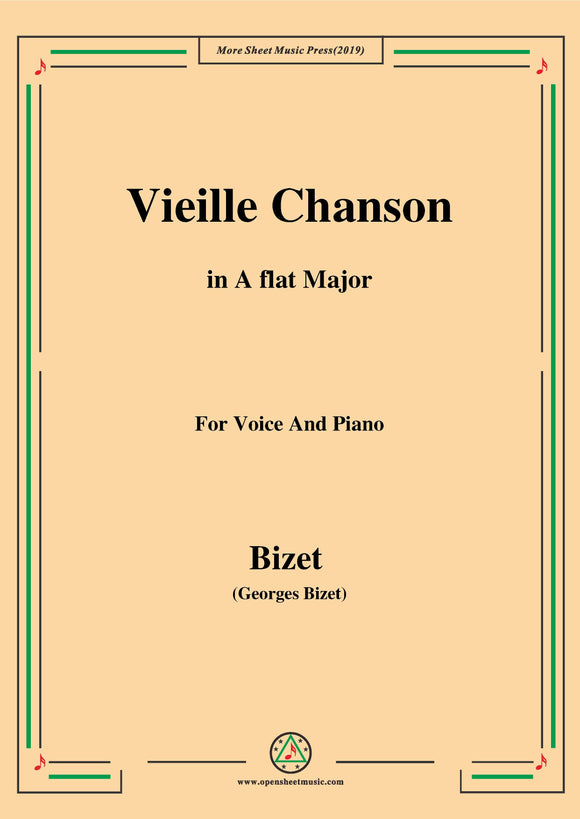 Bizet-Vieille Chanson