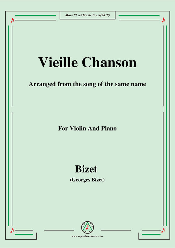 Bizet-Vieille Chanson