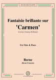 Borne-Fantaisie brillante sur 'Carmen',for Flute&Piano