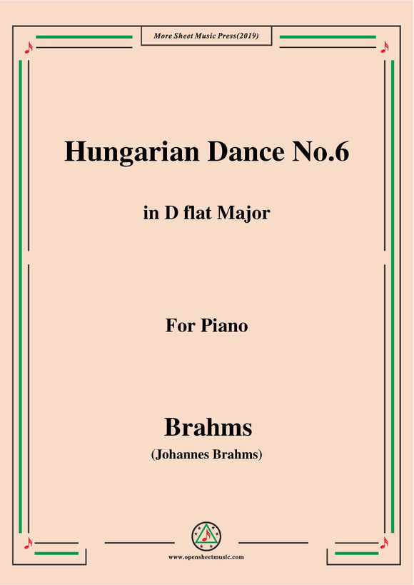 Brahms-Hungarian Dance No.6
