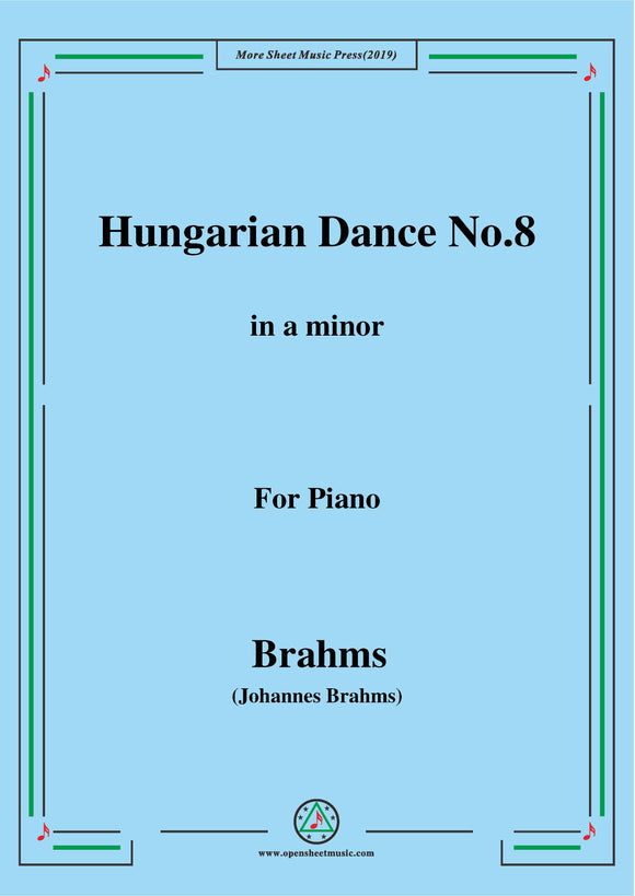 Brahms-Hungarian Dance No.8