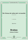 Brahms-Der Strom,der neben mir verrauschte,Op.32 No.4 in c sharp minor
