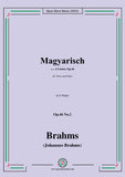 Brahms-Magyarisch,Op.46 No.2 in G Major