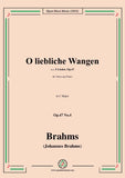 Brahms-O liebliche Wangen,Op.47 No.4 in C Major