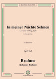 Brahms-In meiner Nachte Sehnen,Op.57 No.5