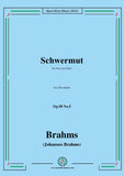 Brahms-Schwermut,Op.58 No.5 in e flat minor