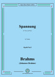 Brahms-Spannung,Op.84 No.5 in f minor
