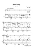 Brahms-Spannung,Op.84 No.5 in f minor