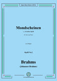 Brahms-Mondscheinen,Op.85 No.2