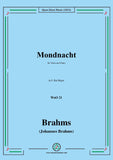 Brahms-Mondnacht(Es war als hatt der Himmel),WoO 21