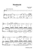Brahms-Mondnacht(Es war als hatt der Himmel),WoO 21