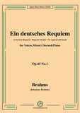 Brahms-Ein deutsches Requiem(A German Requiem),Op.45 No.1