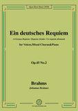 Brahms-Ein deutsches Requiem(A German Requiem),Op.45 No.2