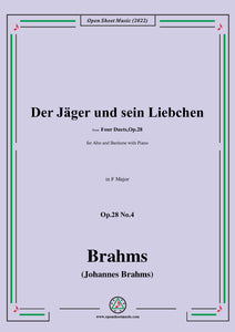 Brahms-Der Jager und sein Liebchen-The Hunter and His Beloved