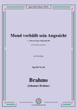 Brahms-Mond verhullt sein Angesicht,Op.103 No.10