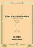 Brahms-Beim Ritt auf dem Knie,WoO 31 No.8b