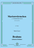Brahms-Marienwurmchen,WoO 31 No.13