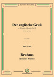 Brahms-Der englische Gruß (Gegrusset Maria),WoO 32 No.8
