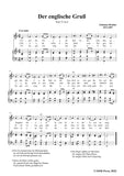 Brahms-Der englische Gruß (Gegrusset Maria),WoO 32 No.8