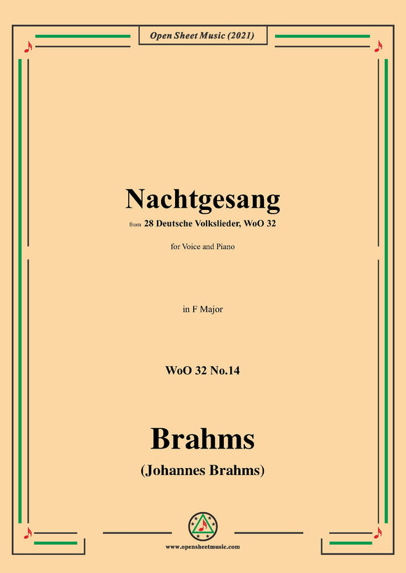 Brahms-Nachtgesang